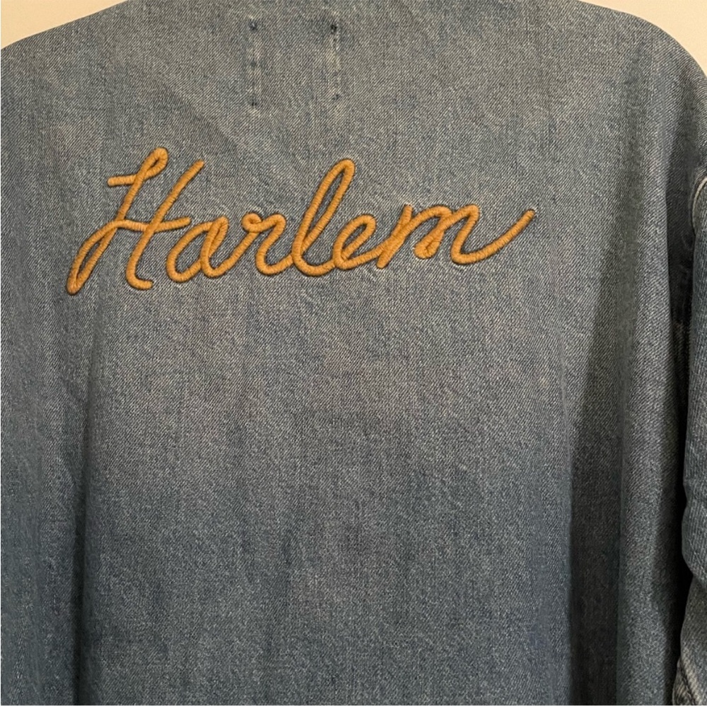 Dap Gap Denim Open-Front Harlem Jacket View 4